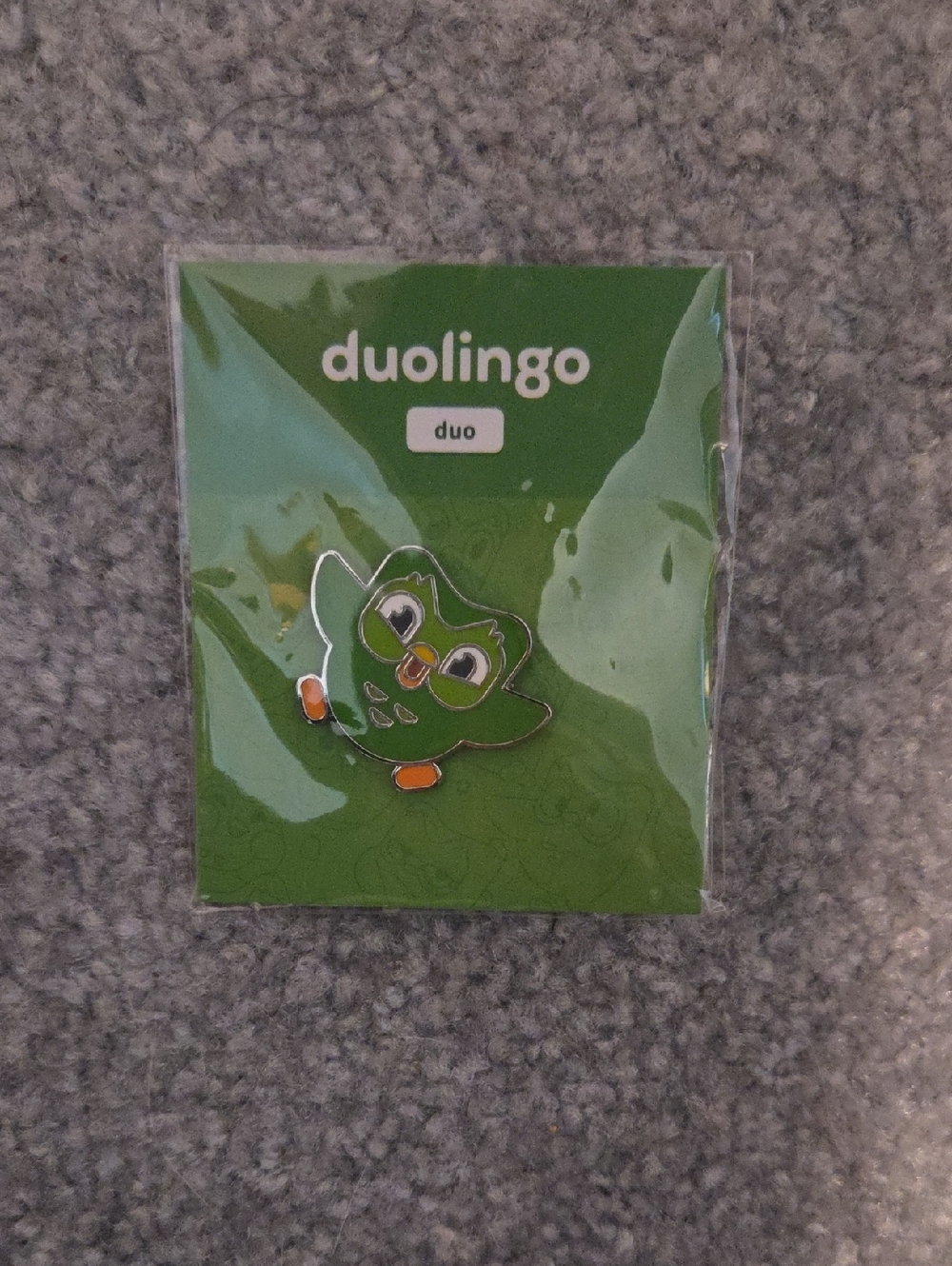 Duolingo Duo Enamel Pin NIP